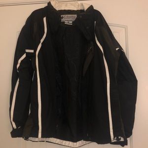 Titanium Columbia rain coat